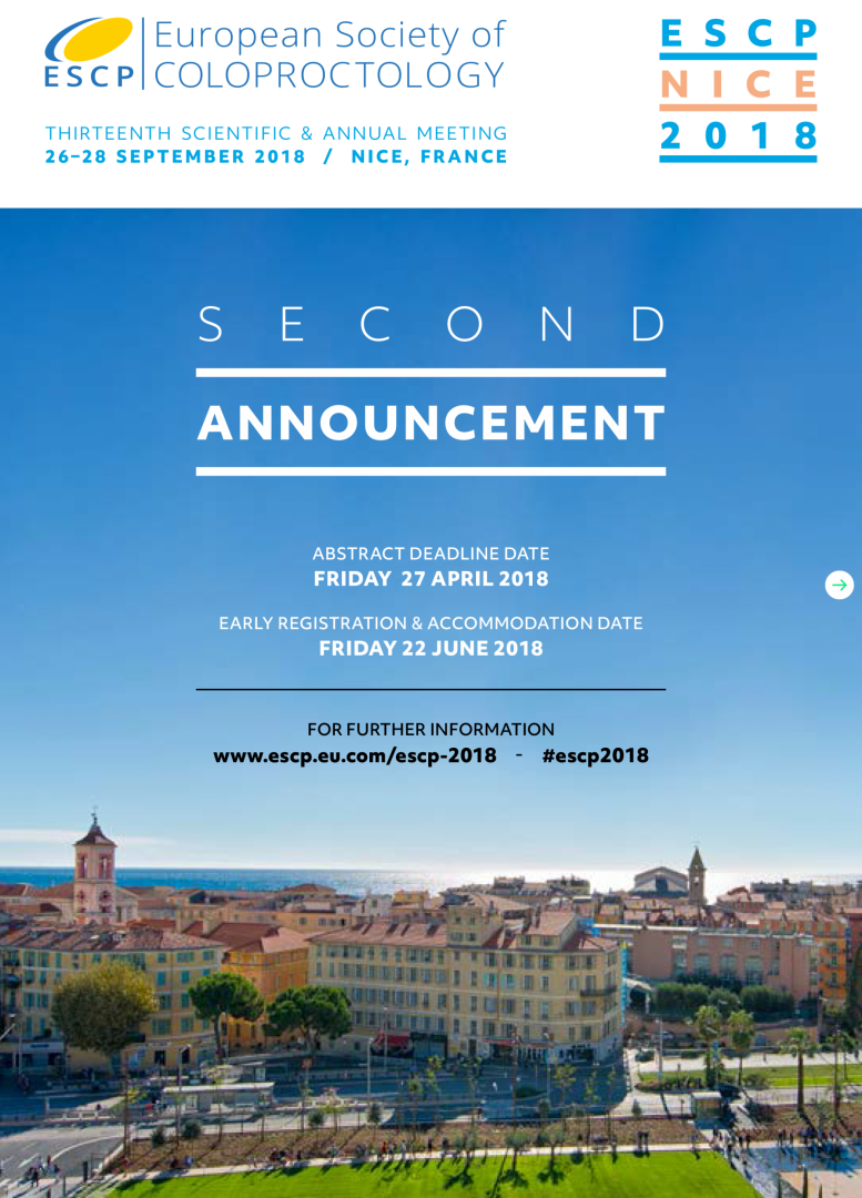Congresso ESCP Nice 2018