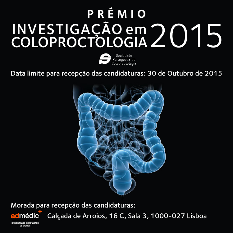 Prémio - Investigação em Coloproctologia - 2015